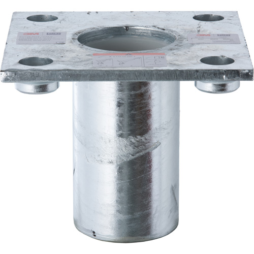 Base d'insertion principale galvanis&eacute;e avec plaque sup&eacute;rieure pour espace clos DBI-SALA FMT Sales Ltd