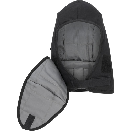 Doublure matelass&eacute;e ignifug&eacute;e Pioneer 766A pour casque de s&eacute;curit&eacute; avec embout buccal amovible, Noir/Gris, Coton/FR-Tech/Modacrylique/Nylon FMT Sales Ltd