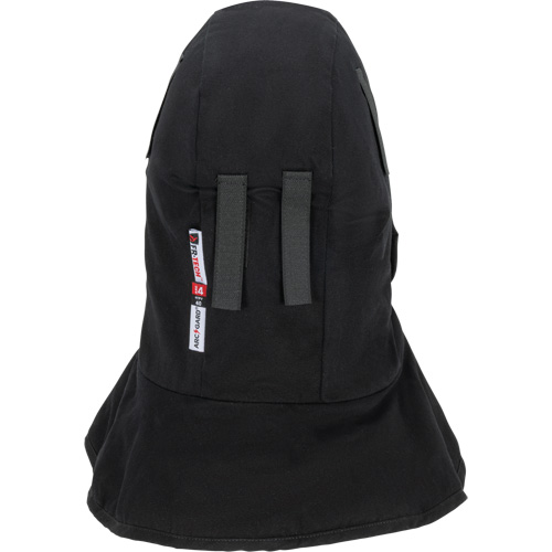 Doublure matelass&eacute;e ignifug&eacute;e Pioneer 765A pour casque de s&eacute;curit&eacute; avec un long cou et embout buccal amovible, Noir/Gris, Coton/FR-Tech/Modacrylique/Nylon FMT Sales Ltd