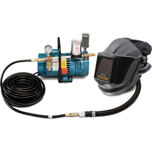 1-Worker MAXSHIELD&reg; Supplied Air Shield & Flip-Front Welding System FMT Sales Ltd