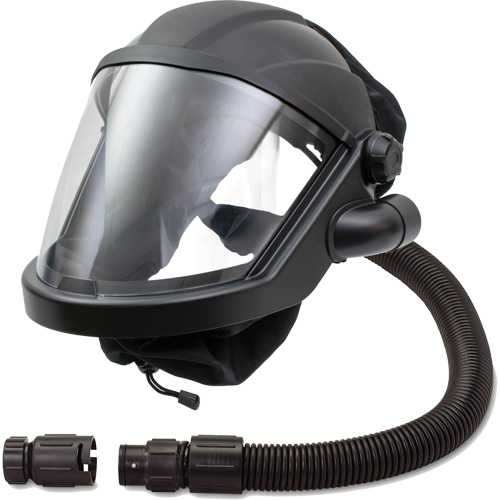 MAXSHIELD&reg; Supplied Air Respirator Shield with No Valve, Standard, Facepiece FMT Sales Ltd