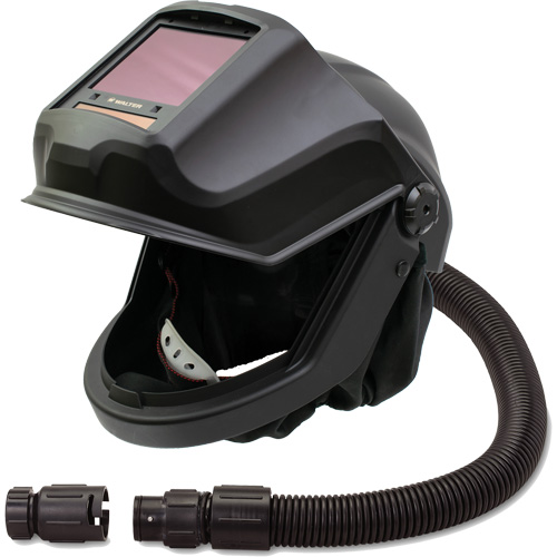 DEFENDER Supplied Air Respirator Shield & Flip-Front Welding Helmet with ADF & Flow Adapter, Universal, Facepiece FMT Sales Ltd