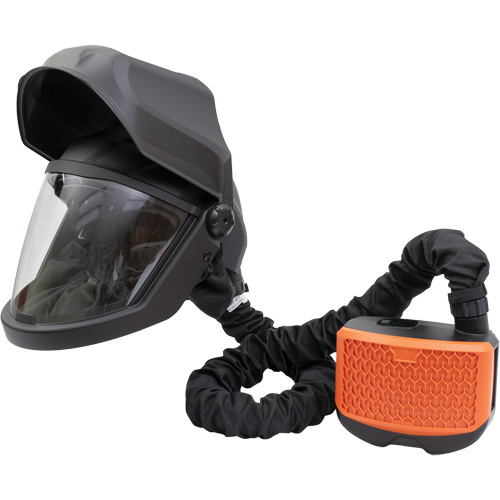 PEAKAIR DEFENDER Visor with Flip-Front & X90VX Blower Kit, Facepiece Respirator/Welding Helmet, Lithium-Ion Battery FMT Sales Ltd