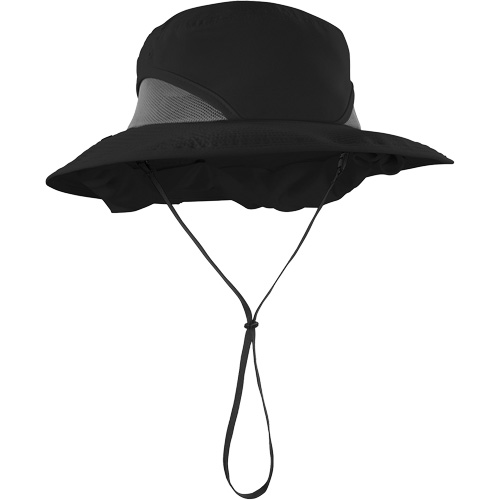 Chapeau de garde forestier 8934 Chill-Its avec prot&egrave;ge-nuque, petit/moyen, Noir FMT Sales Ltd