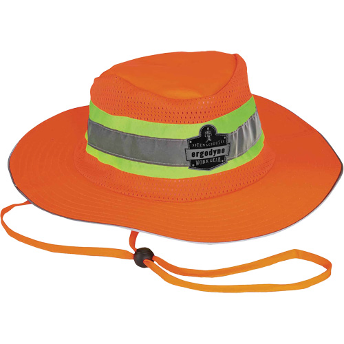 Chapeau de soleil de garde forestier GloWear 8935, grand/tr&egrave;s-grand, Orange haute visibilit&eacute;, Polyester FMT Sales Ltd