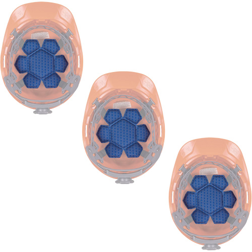 Coussin sup&eacute;rieur de refroidissement pour casque de s&eacute;curit&eacute; Chill-Its 6612 &agrave; &eacute;vacuation de lhumidit&eacute; FMT Sales Ltd