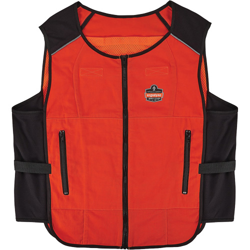 Chill-Its 6255 Lightweight Phase Change Cooling Vest (Vest Only), Small/Medium, Orange FMT Sales Ltd
