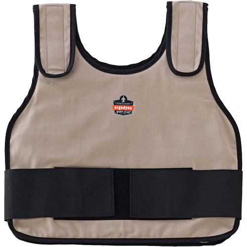 Chill-Its 6230 Standard Phase Change Cooling Vest with Rechargeable Packs, Large/X-Large, Khaki FMT Sales Ltd