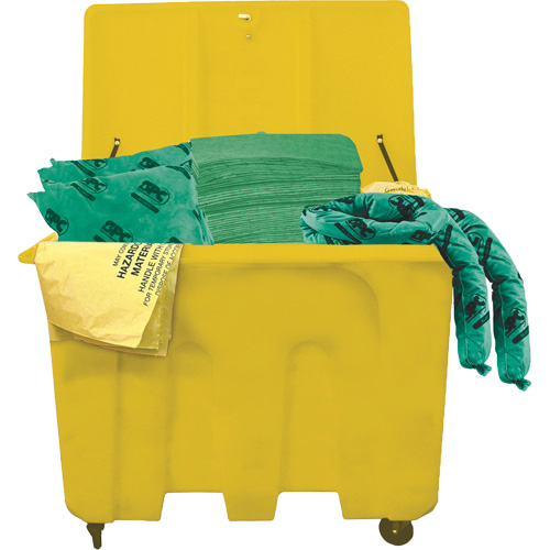 SPC&reg; HazWik&reg; Chemical Truck Spill Kits, Hazmat, Bin, 160 US gal. Absorbancy FMT Sales Ltd