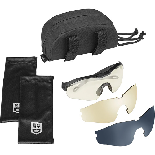 MY6 Safety Glasse Eyeshield Kit, Clear/Smoke/Copper Lens, Anti-Fog/Anti-Scratch, ANSI Z87+ FMT Sales Ltd