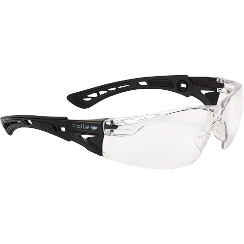 Rush+ Small BSSI Safety Glasses, Clear Lens, Anti-Fog/Anti-Scratch, ANSI Z87+ FMT Sales Ltd