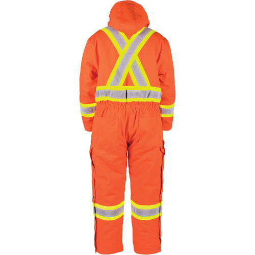 High-Visibility Lined Canvas Overalls, 2X-Large, High Visibility Orange FMT Sales Ltd