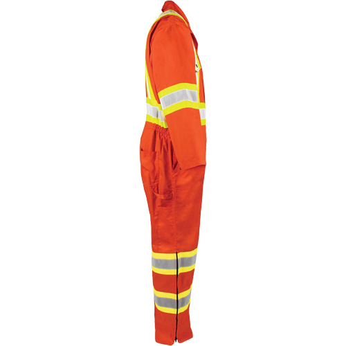 High-Visibility Unlined Coveralls, 3X-Large, High Visibility Orange FMT Sales Ltd