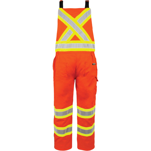 High-Visibility Unlined Overalls, Small, High Visibility Orange FMT Sales Ltd