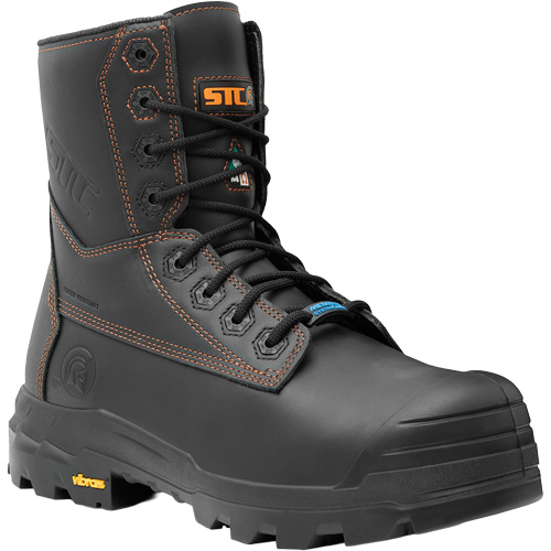 Bottes de travail Metpro Flex avec protecteur m&eacute;tatarsien, Cuir, Taille 10, Imperm&eacute;able FMT Sales Ltd