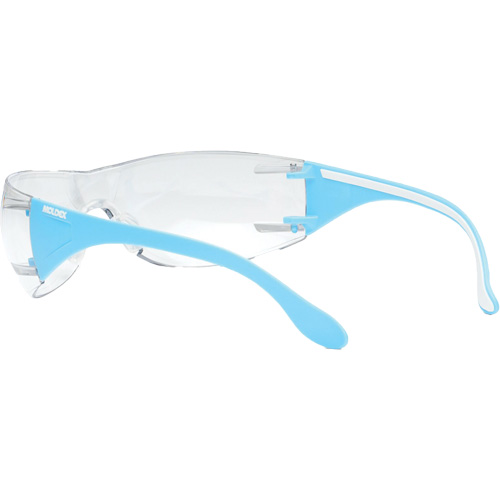 Lunettes de s&eacute;curit&eacute; bleu/blanc Adapt Lite, Lentille Transparent, Antibu&eacute;e/Anti-&eacute;gratignures, ANSI Z87+/R&eacute;pond ou surpasse la norme CSA Z94.3 FMT Sales Ltd
