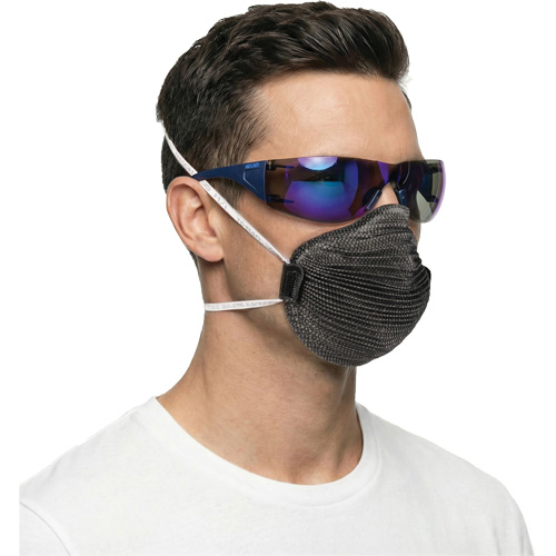 Adapt Lite Safety Glasses, Blue Mirror Lens, Anti-Fog/Anti-Scratch, ANSI Z87+/Meets/Exceeds CSA Z94.3 FMT Sales Ltd