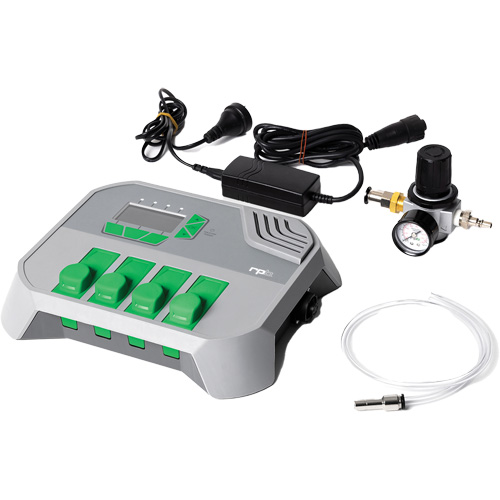 Moniteur de gaz GX4 avec cartouche CO de 5 ppm et ensemble d'adaptateur d'alimentation FMT Sales Ltd