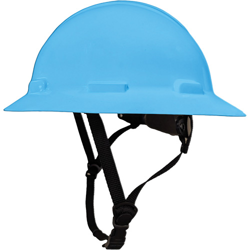 Casque de s&eacute;curit&eacute; &agrave; bordure compl&egrave;te LIDGUARD avec mentonni&egrave;re, R&eacute;pond aux normes CSA type 1, Suspension Rochet, Ventil&eacute; FMT Sales Ltd