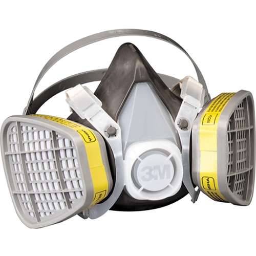 Respirateur pour vapeurs organiques/gaz acide, &eacute;lastom&egrave;re/Thermoplastique, Petit FMT Sales Ltd