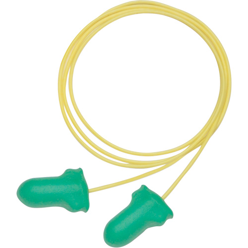 Bouchons d'oreilles en mousse &agrave; basse pression Maximum Lite de Howard Leight, Paire - Sac en poly, Avec cordon FMT Sales Ltd