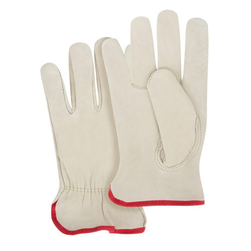 Gants pour conducteurs &agrave; ajustement serr&eacute;, 2T-Grand, Paume en Cuir fleur de vache FMT Sales Ltd