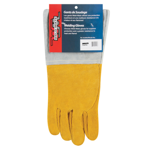 Gants de soudage TIG &agrave; ajustement sup&eacute;rieur, Cuir de daim refendu, Taille Petit FMT Sales Ltd
