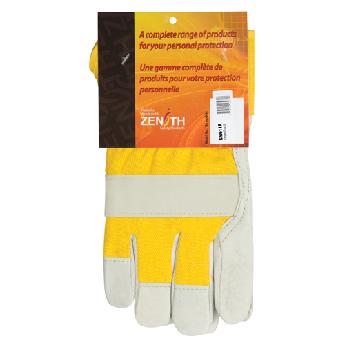 Gant pour ajusteur doubl&eacute;s pour l'hiver r&eacute;sistant &agrave; l'abrasion, Grand, Paume en Cuir fleur de vache, Doublure en Molleton de mousse FMT Sales Ltd