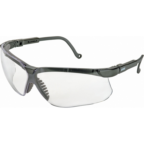Lunettes de s&eacute;curit&eacute; Uvex Genesis, Lentille Transparent, Anti-&eacute;gratignures, R&eacute;pond ou surpasse la norme CSA Z94.3 FMT Sales Ltd