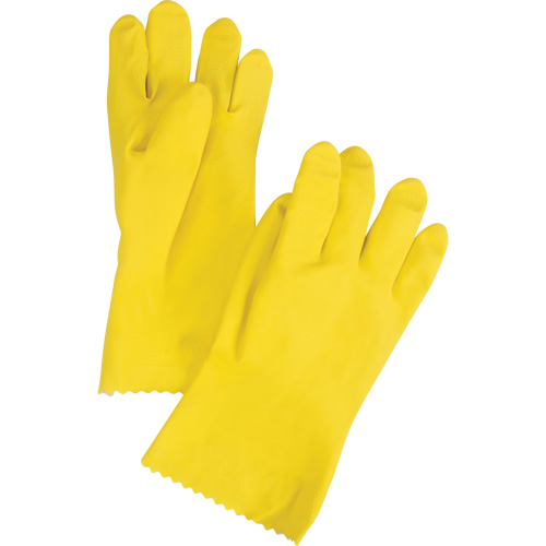 ChemStop Gloves, Size Small/7, 12" L, Latex, Flock-Lined Inner Lining, 16-mil FMT Sales Ltd