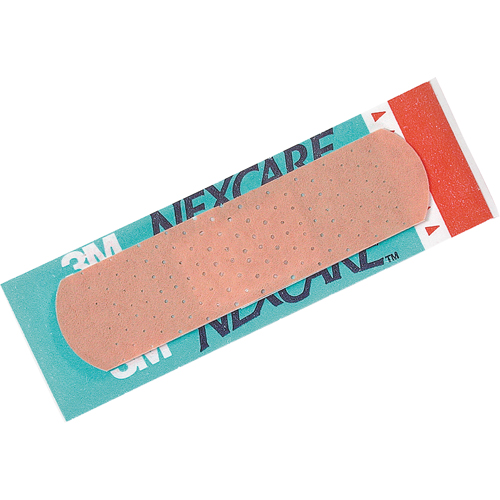 Bandages confortables Nexcare, Rectangulaire/carr&eacute;e, 3", Tissu, St&eacute;rile FMT Sales Ltd