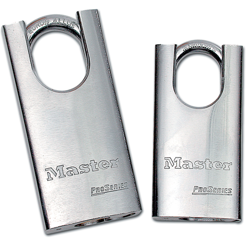 Shrouded Padlock, Keyed Different, Hardened Steel, 1-3/4" Width FMT Sales Ltd