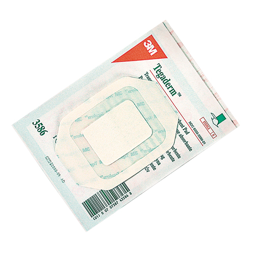 Pansement transparent Tegaderm avec tampon absorbant, Rectangulaire/carr&eacute;e, 4", Plastique, St&eacute;rile FMT Sales Ltd