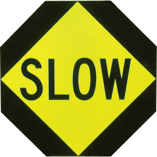 Double-Sided "Stop/Slow" Traffic Control Sign FMT Sales Ltd