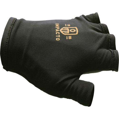 Gants antichocs sans doigts, main droite, T-petit, Paume en Cuir refendu, Poignet &agrave; enfiler FMT Sales Ltd