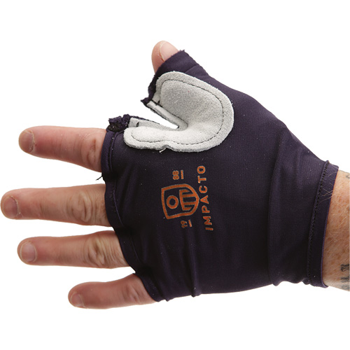 Gant sans doigts Tool Grip avec pi&egrave;ce de sangle, droit, Taille T-petit, Paume Su&egrave;de FMT Sales Ltd