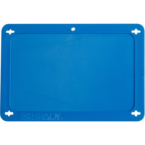 &eacute;tiquette vierge pour vanne, Plastique, 4-3/4" la x 3-1/4" h FMT Sales Ltd