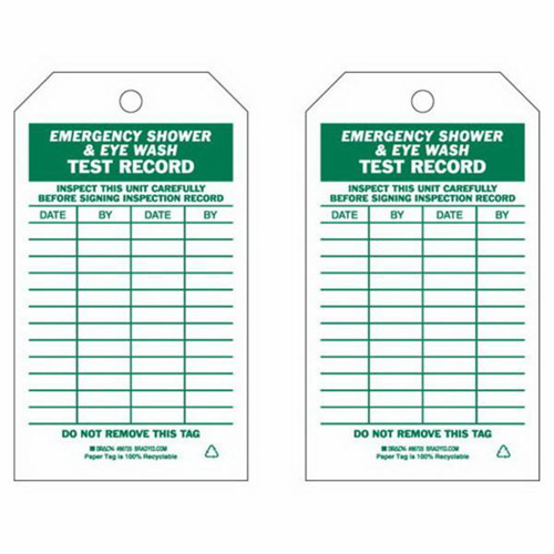&eacute;tiquettes de rapport d'essai/inspection, Papier, 4" la x 7" h, Anglais FMT Sales Ltd