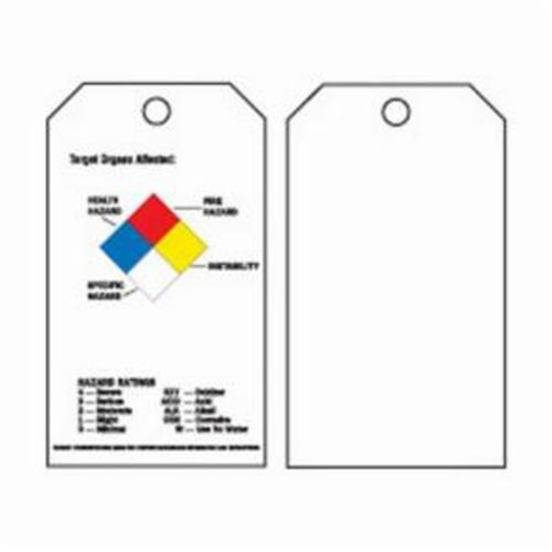 &eacute;tiquettes auto-plastifiantes du droit &agrave; l'information, Polyester, 3" la x 5-3/4" h, Anglais FMT Sales Ltd