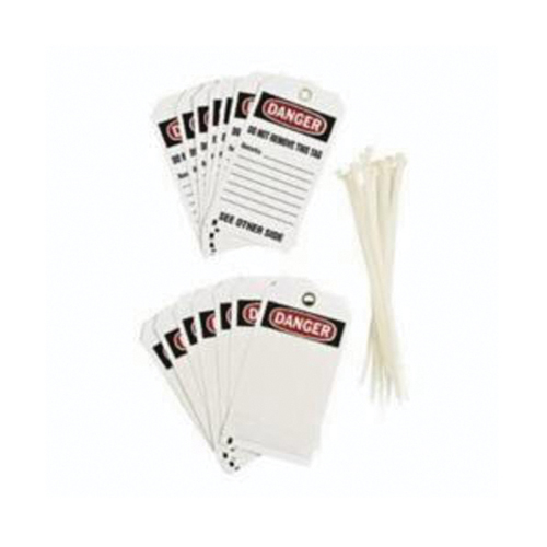 &eacute;tiquettes auto-plastifiantes pour la pr&eacute;vention des accidents, Polyester, 3" la x 5-3/4" h, Anglais FMT Sales Ltd