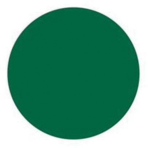 &eacute;tiquettes rondes inscriptibles, Cercle, 1,5" lo x 1,5" la, Vert FMT Sales Ltd