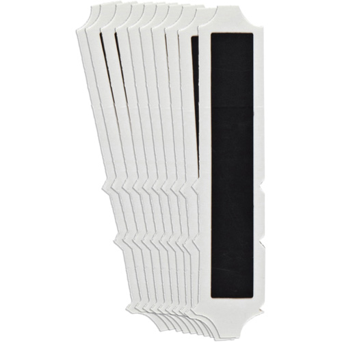 &eacute;tiquettes de lettres et chiffres gothiques individuels Quick-Align, I, 4" h, Noir FMT Sales Ltd