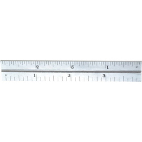 Junior Combination Squares, 4" L, 8/100" Graduations, Steel, Satin FMT Sales Ltd