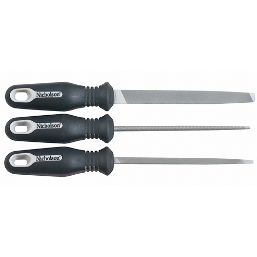 Jeu de limes ergonomiques, 3 pi&egrave;ces FMT Sales Ltd