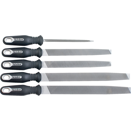 Jeux de 5 limes ergonomiques, 5 pi&egrave;ces FMT Sales Ltd
