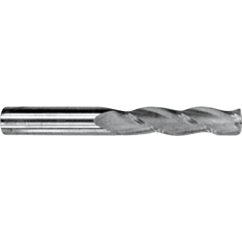 Fraise en bout extra longue, 1/4" dia., 2 cannelures, Carbure FMT Sales Ltd