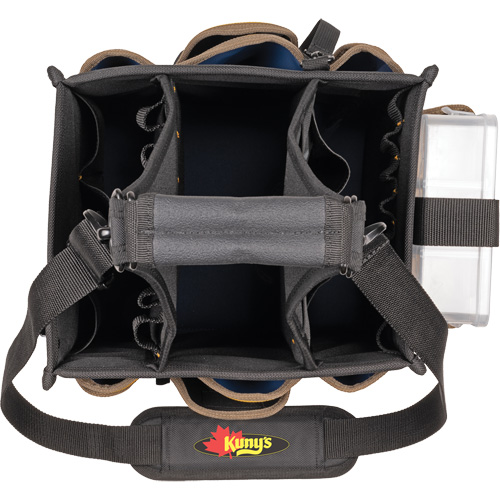 Grands porte-outils pour &eacute;lectriciens et travaux de maintenance, Polyester, 23 pochettes, Noir FMT Sales Ltd