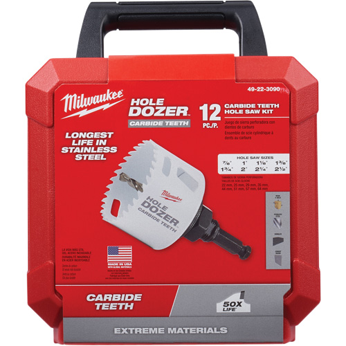 Hole Dozer Hole Saw Kit, 12 Pieces FMT Sales Ltd