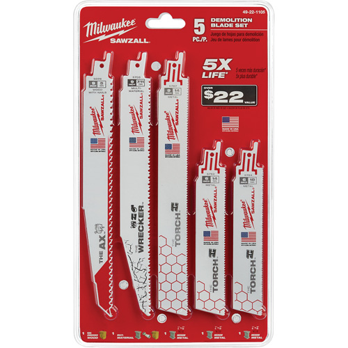Sawzall&reg; Blade Set FMT Sales Ltd