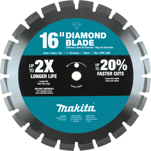 Lame diamant &agrave; bordure segment&eacute;e FMT Sales Ltd